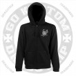 The Devil Made Me Do It Girls Hooded Top 